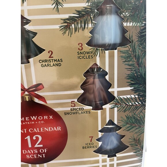 Homeworx by Harry Slatkin & Co. Candles ADVENT CALENDAR 12 Days of Scent NIB - Picture 4 of 10
